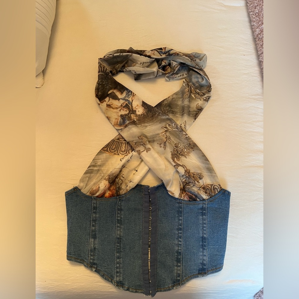 Angelic Corset Wrap Top